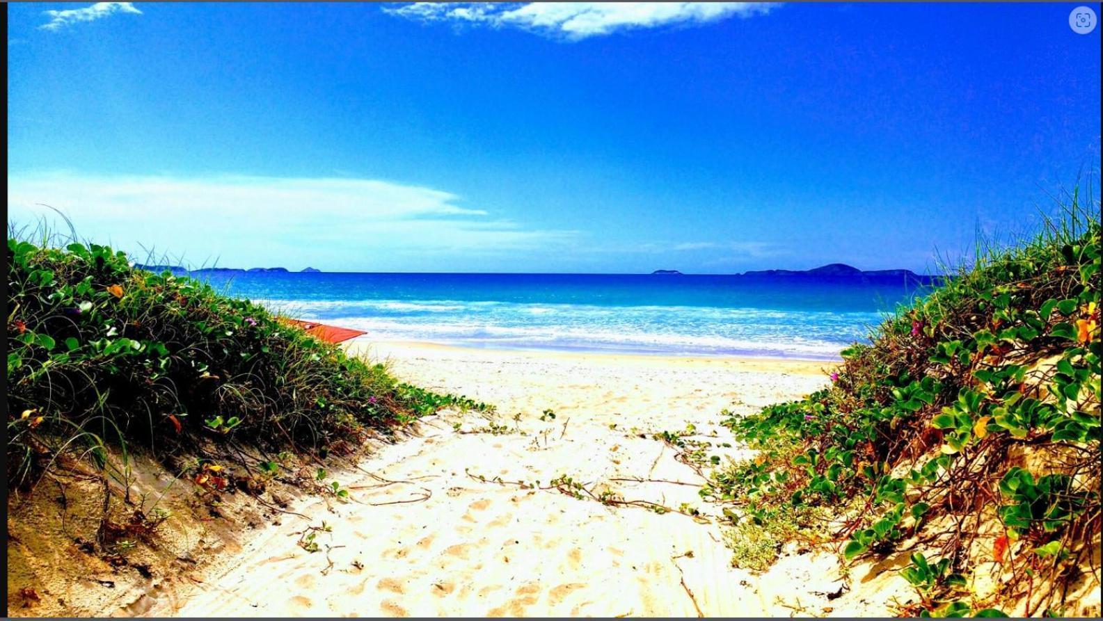 Casa Temporada De Frente Para A Praia Do Pero Cabo Frío Exterior foto